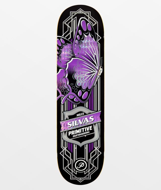 Primitive Silvas Butterfly 8.25" Skateboard Deck Zumiez